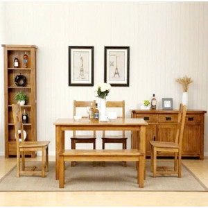 Rustic Oak - DR 04 : Trọn Bộ Phòng Bếp - 08 Sản Phẩm